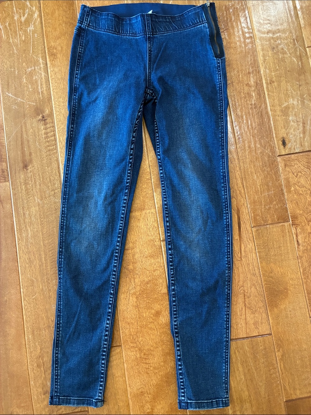 CAbi Dark Blue Stretch Jeggings